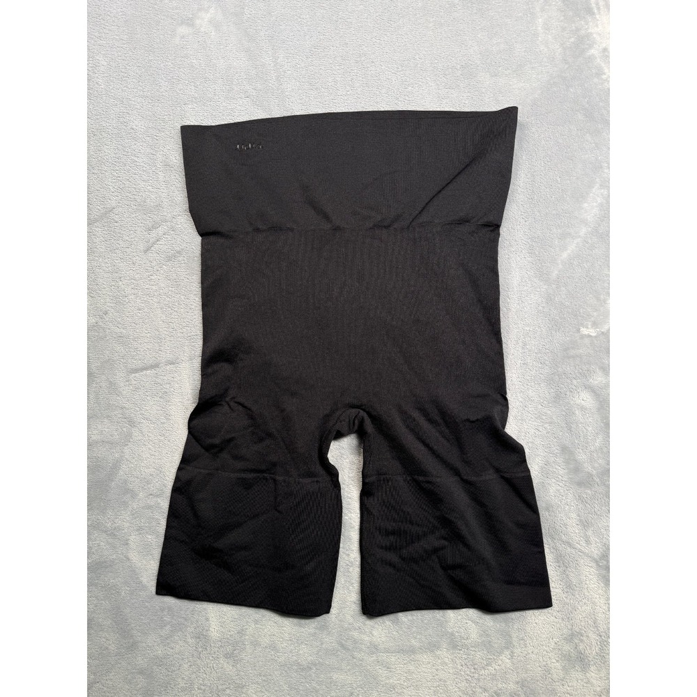 SlimMe By MeMoi Seamless Shapewear Short Womens Q2/6 Black Stretch High Waist